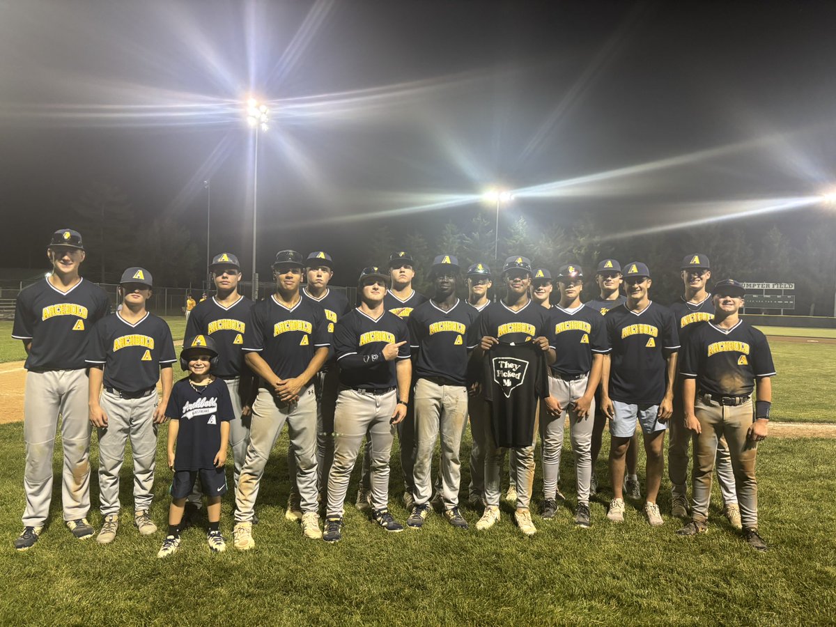Bryan Baseball (@bhsbaseball_w1n) on Twitter photo Archbold defeats Bryan 9-8 in Acme District 1 play.
#TheyPickedMe Player of the Game:
Isaiahs Gracia- winning pitcher in relief and walk off hit!
<a href="/AcmeCongress/">ACME Baseball</a> Archbold defeats Bryan 9-8 in Acme District 1 play.
#TheyPickedMe Player of the Game:
Isaiahs Gracia- winning pitcher in relief and walk off hit!
<a href="/AcmeCongress/">ACME Baseball</a>