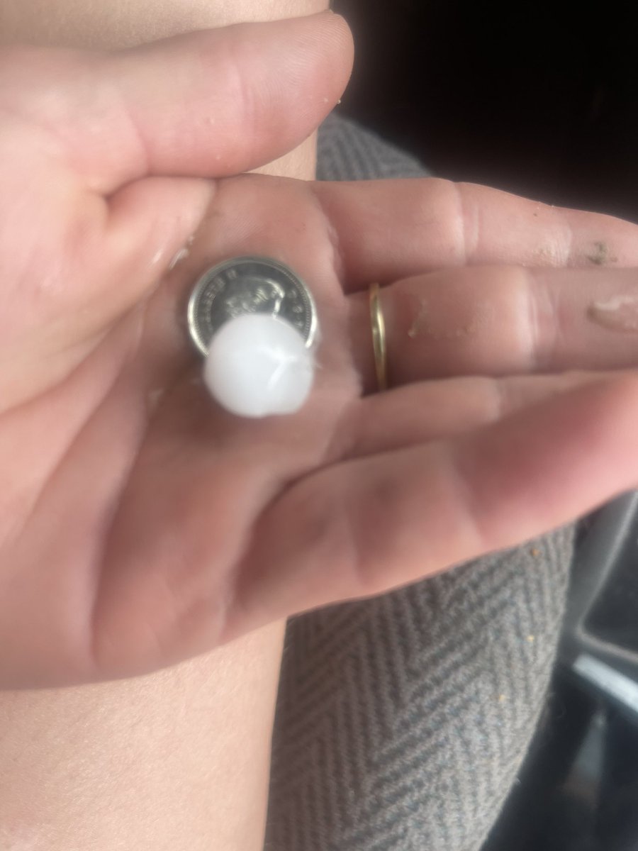 LostInSk's tweet image. Some dime size hail near Flaxcombe #skstorm at 8:44 pm