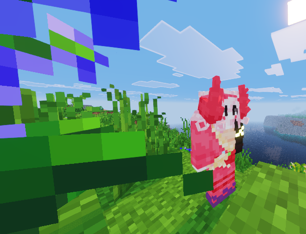 _Remerk's tweet photo. What is this creature doing here #Phighting #Minecraft #CPMMod https://t.co/w2hCzi3MHQ