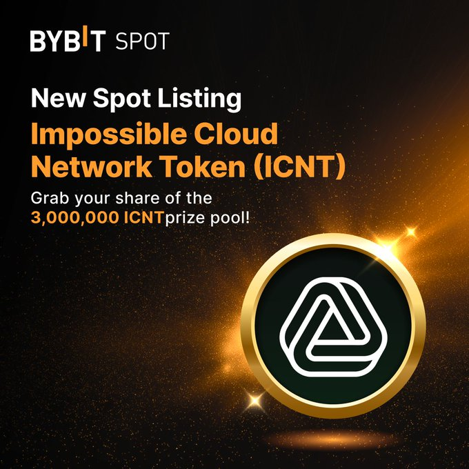 cryptoerahub's tweet photo. 📣 $ICNT Deposits via the BASE/ETH Chain are open with @ICN_Protocol ! Stand a chance to grab a share of the  3,000,000 ICNT Prize Pool. #BybitTrading #TheCryptoArk #Bybit

🌐 Learn More: https://t.co/Byxy9fDshe https://t.co/Tf04z1Tu39