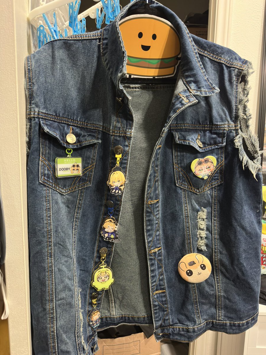 HBurgerKun's tweet image. Since I couldn’t score an early Dooby happi, I put together my own fit for Virtual Vacation. See ya folks there! 

#doobart