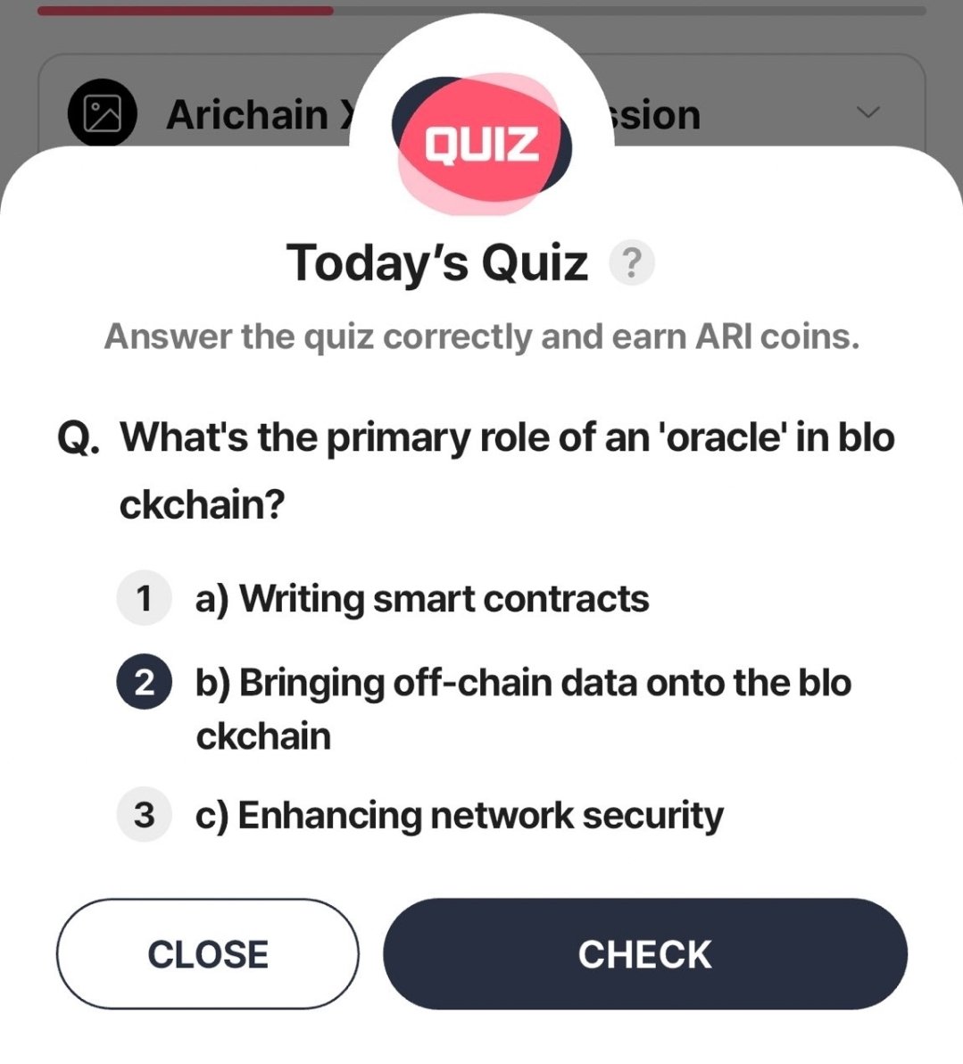 pacoin002's tweet image. Ariwallet Quiz Answer! @Arichain_
🗓: 0️⃣ 3️⃣ Jul
Ans: 2️⃣
#quiz #Ariwallet #ariwalletquiz #Arichain #arichainquiz