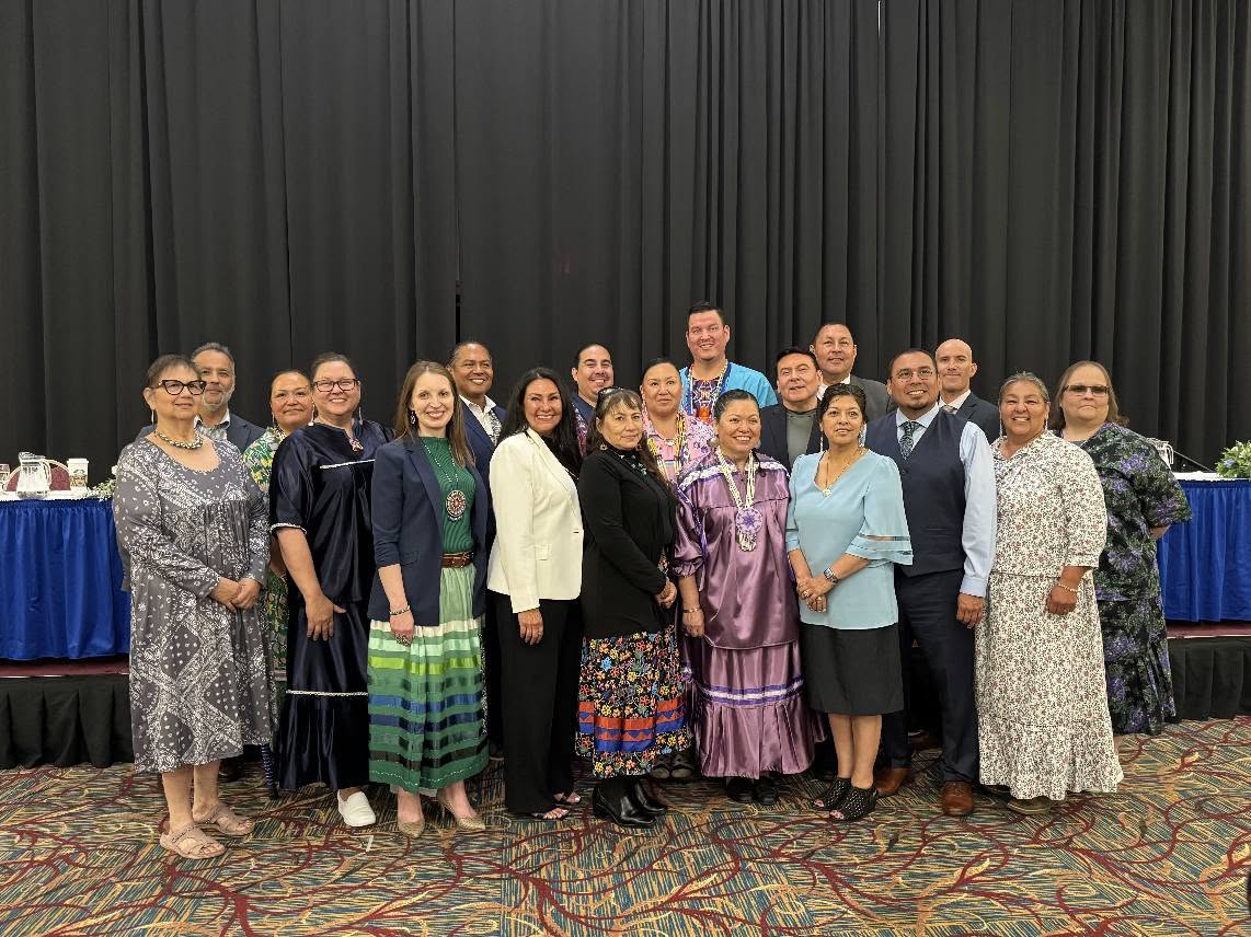 Today, I was honored and humbled to be sworn in to serve another term on the Ho-Chunk Supreme Court.  Thank you to the Election Board, the voters &amp; all who made today's ceremony so wonderful. 
It is one of the greatest honors of my life to serve our People in this way. Pinagigi.