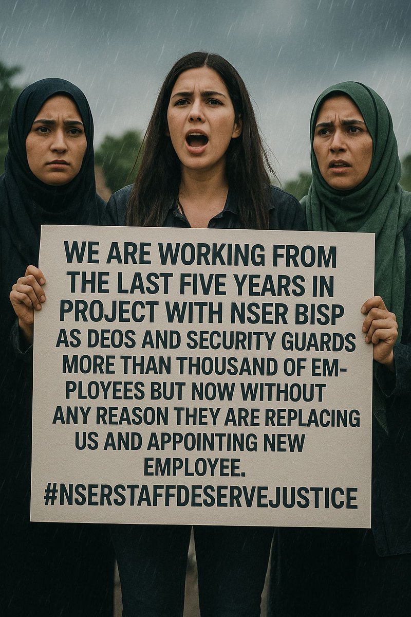zeshan_1995's tweet photo. We have been serving BISP for years with honesty under NADRA. We demand job security for our families! Kindly regularize us.
#NSERStaffDeserveJustice
 #RegularizeNADRAStaff @CMShehbaz @NadraPak @BISP_Pakistan https://t.co/Jcv8k6ovS6