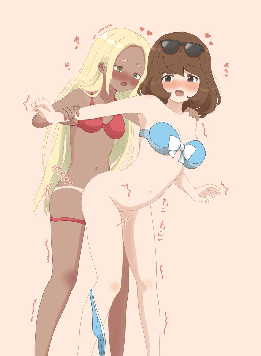 ビキニのおねえさんXYとビキニのおねえさんORASでふたゆり

全裸差分➡https://t.co/UiIdvSNwMe 