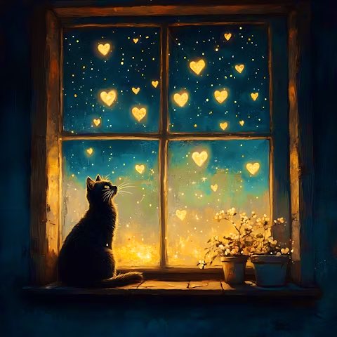 This evening we're sending out our goodnight hugs not only to those who may be lonely or sad, but to those who have lost their faith in people. We're cats, but we're pretty nice and there are good people too, we promise. (Even our human can be okay if they've had enough
