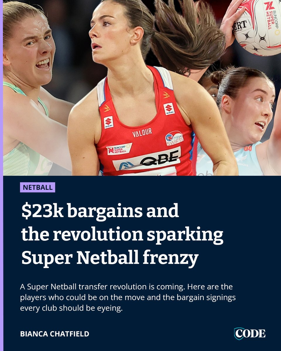 CODE Netball (@codenetball) on Twitter photo .<a href="/biancachatfield/">Bianca Chatfield</a> on the 11th player revolution and who your club could sign ➡️ bit.ly/3Gq4luC .<a href="/biancachatfield/">Bianca Chatfield</a> on the 11th player revolution and who your club could sign ➡️ bit.ly/3Gq4luC