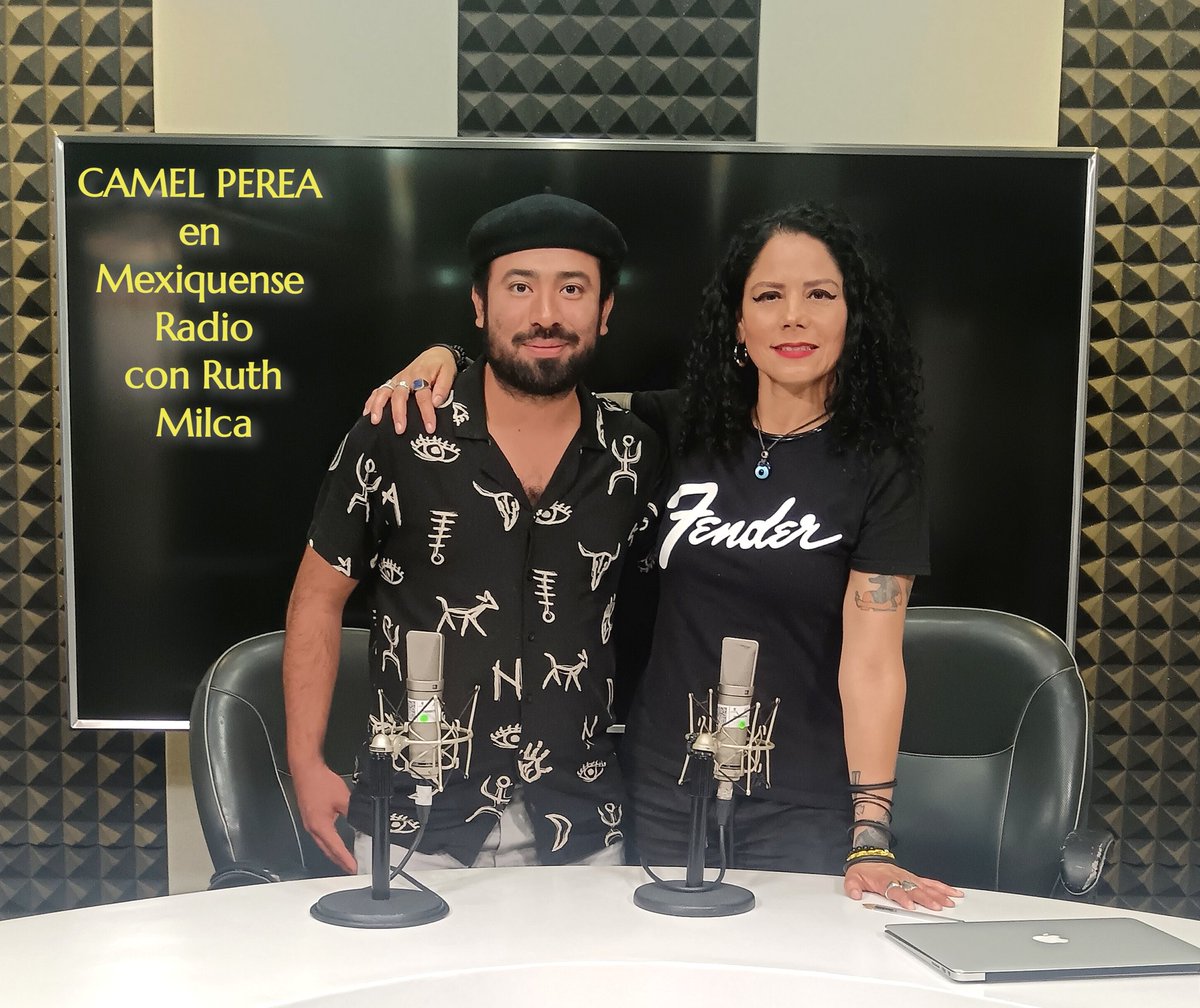 entrevista 🎙️ con el músico💥 Camel Perea  en el programa #fusiónrock en <a href="/MexiquenseR/">Mexiquense Radio</a> con #ruthmilca 🎙️ salud❗
youtu.be/kCEE26tUTrI?si…