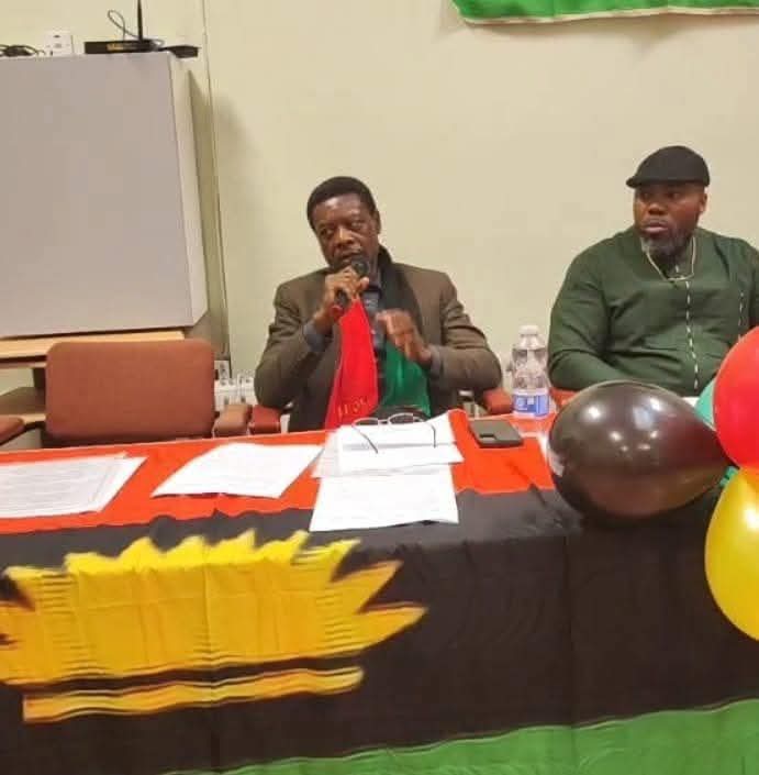 DOS Press Secretary (@real_dos_press) on Twitter photo The Head of the Directorate of State of IPOB <a href="/real_IpobDOS/">Directorate Of State (DOS)</a> Mazi Chika Edoziem <a href="/cedoziemm/">Chika Edoziem</a> made a shocking revelation on Saturday, June 28, 2025, during the IPOB Ireland National Summit.
He said and I quote:
“Since the rendition of Mazi Nnamdi Kanu, for the past four years, no The Head of the Directorate of State of IPOB <a href="/real_IpobDOS/">Directorate Of State (DOS)</a> Mazi Chika Edoziem <a href="/cedoziemm/">Chika Edoziem</a> made a shocking revelation on Saturday, June 28, 2025, during the IPOB Ireland National Summit.
He said and I quote:
“Since the rendition of Mazi Nnamdi Kanu, for the past four years, no