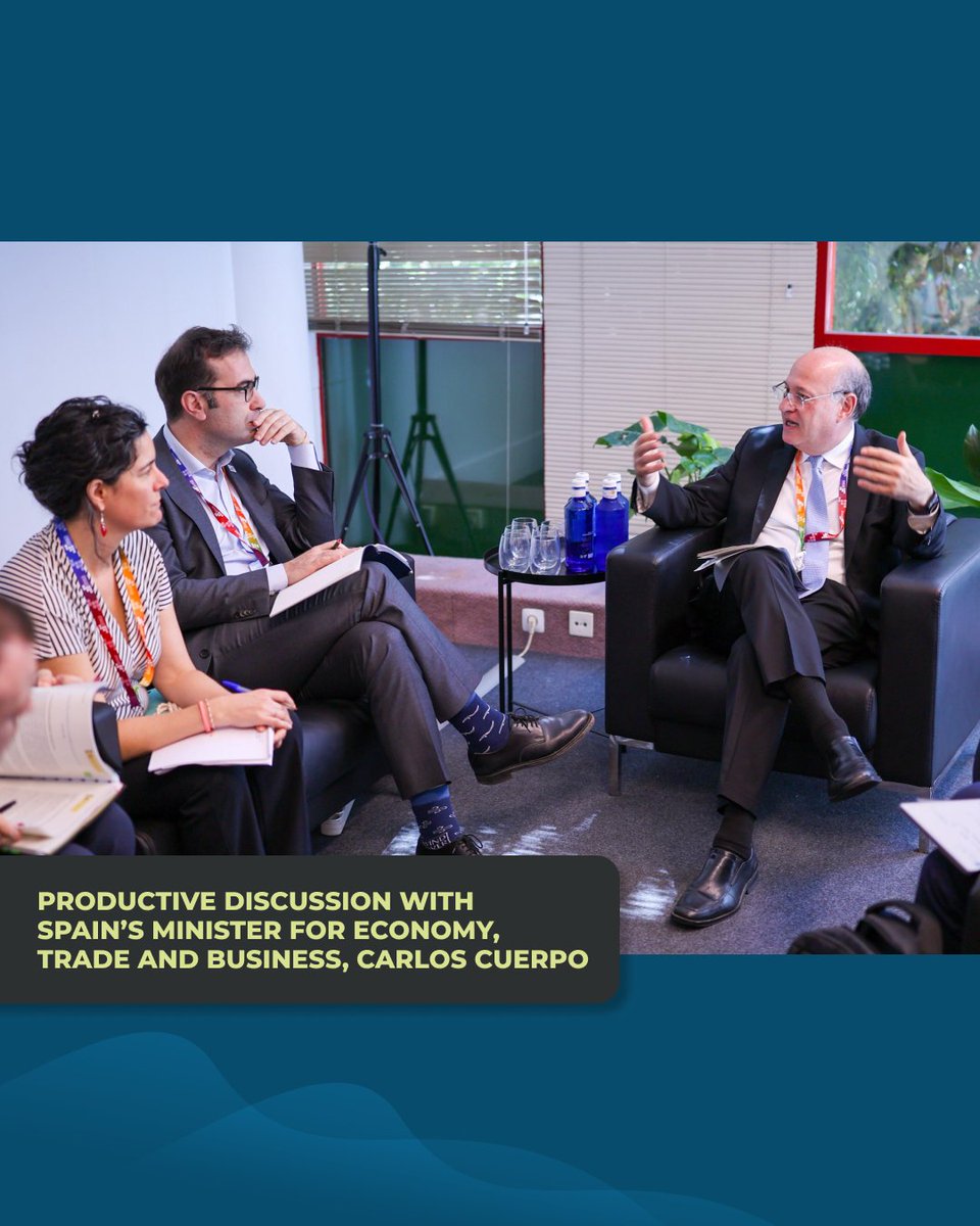 igoldfajn's tweet image. Check out some of my meetings in Seville.
-----
Mira algunas de mis reuniones en Sevilla.
-----
Veja algumas das minhas reuniões em Sevilha.