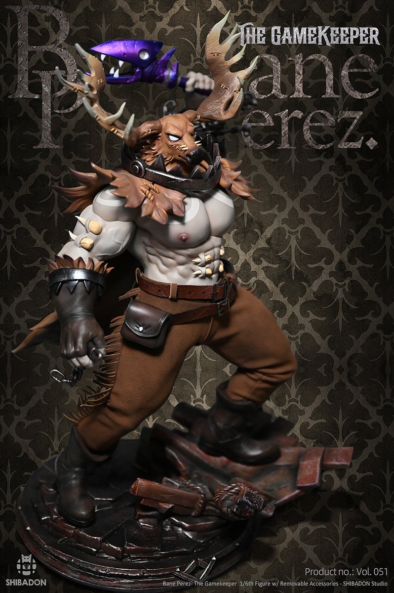 Shibadon_Co's tweet photo. "Who wanna trespass my ‘territory’ huh?"🫎

This 1/6th scale collectible figure measures 15.7 inches (40cm) tall. 

Expected Arrival TimeQ3 2025 https://t.co/OgyBloFD22