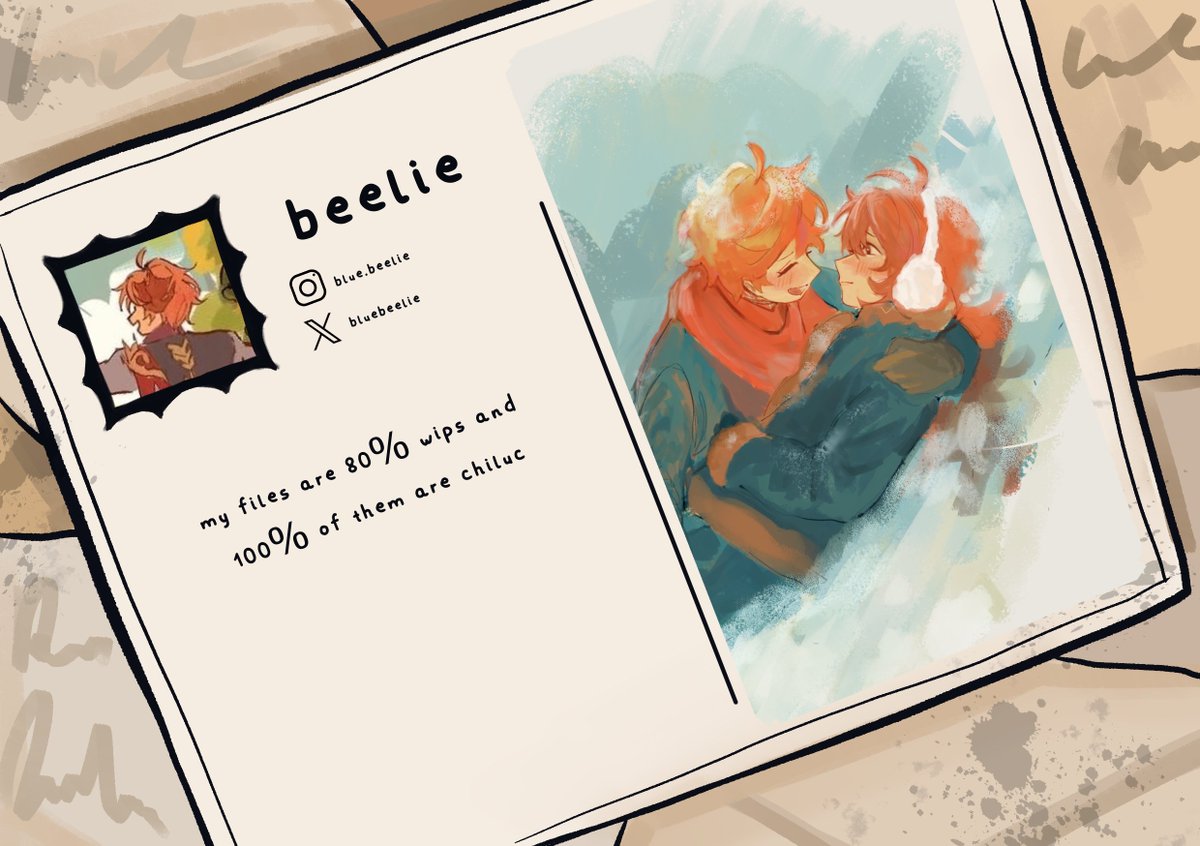 ChiluccZine's tweet image. 🦉 CONTRIBUTOR SPOTLIGHT 🐳
Introducing our artist @bluebeelie! 80% Wips 100% are chiluc
