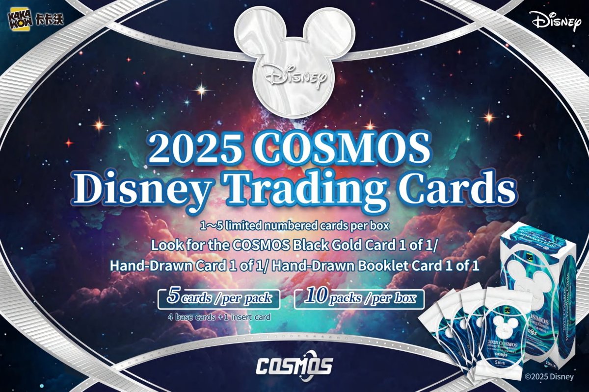 製品情報】 2025年7月下旬 発売予定 ▽2025 KAKAWOW Disney COSMOS