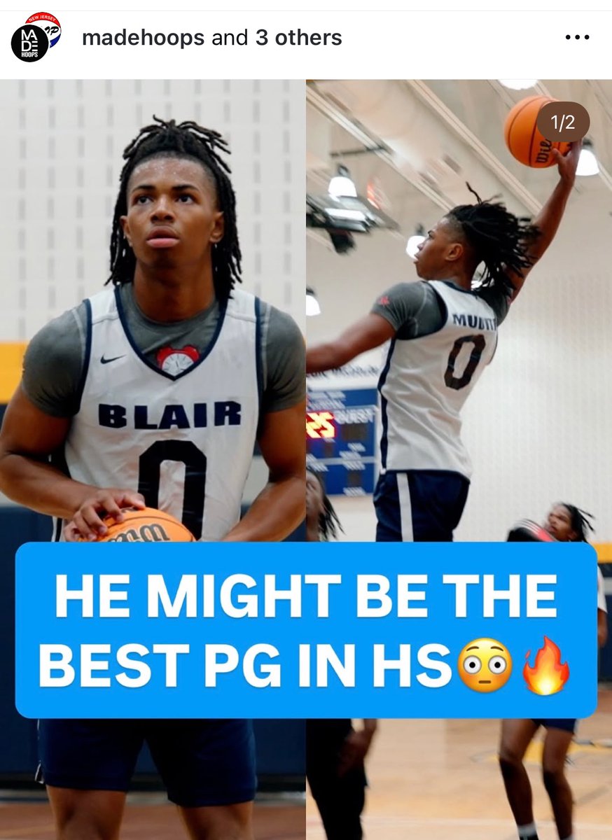 rippey_deron's tweet image. PG Deron Rippey Jr. 26’ Help @BlairAcademyMBB  
Go 4-0 @MidAtlanticISTC During The Live Period 🙏🏿❤️ Everyone
Thanks @madehoops For Recognizing Ron-Ron For A Great Weekend#Grateful
Keep Getting Better Everyday#1% #TGBTG#WeWalkByFaithAndNotBySight! Driven, Dedicated And Determined