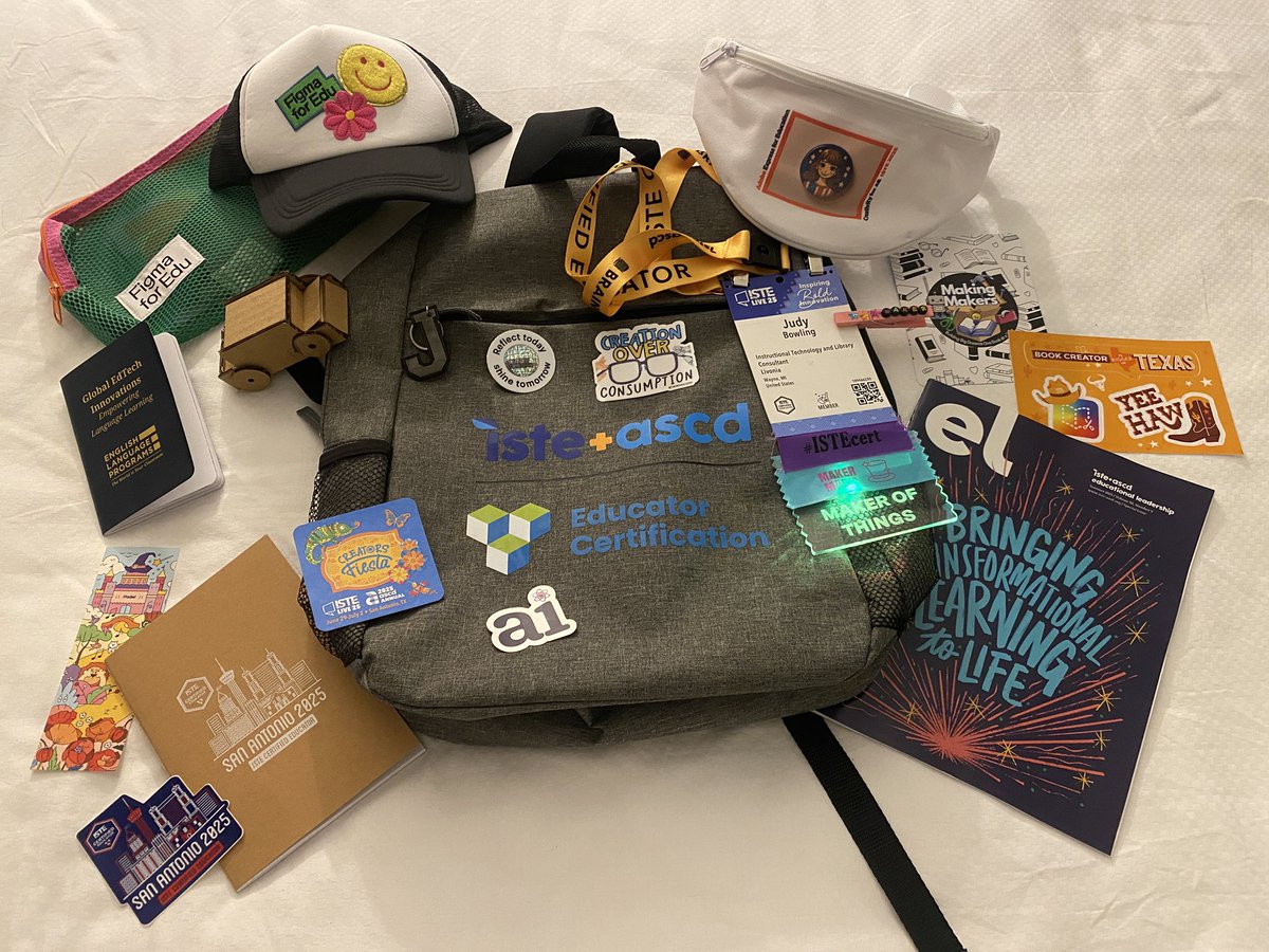 jlbowling's tweet image. Thank you to all the presenters and everyone who made #ISTELive possible. I’m already looking forward to next year! @ISTEofficial #ISTELive25 #FigmaEDU @figma @BookCreatorApp @padlet @AdobeExpress