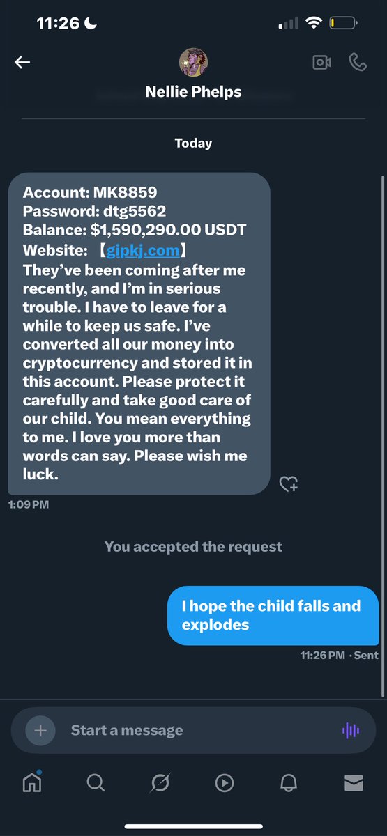 Ooooooo, scams on twitter(X) 
Wow wee