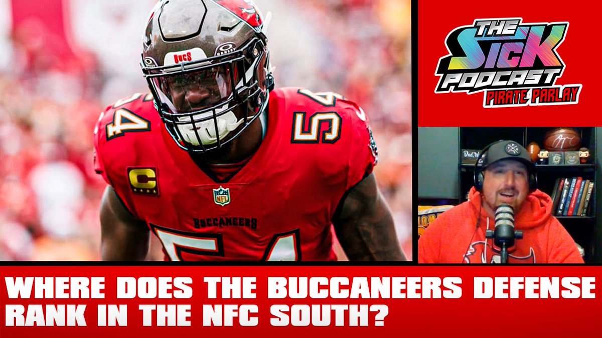 sickpodbucs's tweet image. 🚨New Episode🚨
@JCAllenNFL discusses:
🔴 NFC South Defense Breakdown
🔴 Todd Bowles & Jason Licht's Extensions
🔴 Lavonte David’s Top 100 Honor
Full pod👇
Watch: youtube.com/live/WzPj6YXq6…
Listen: traffic.megaphone.fm/SICMED72498279…
#WeAreTheKrewe #thesickpodcast