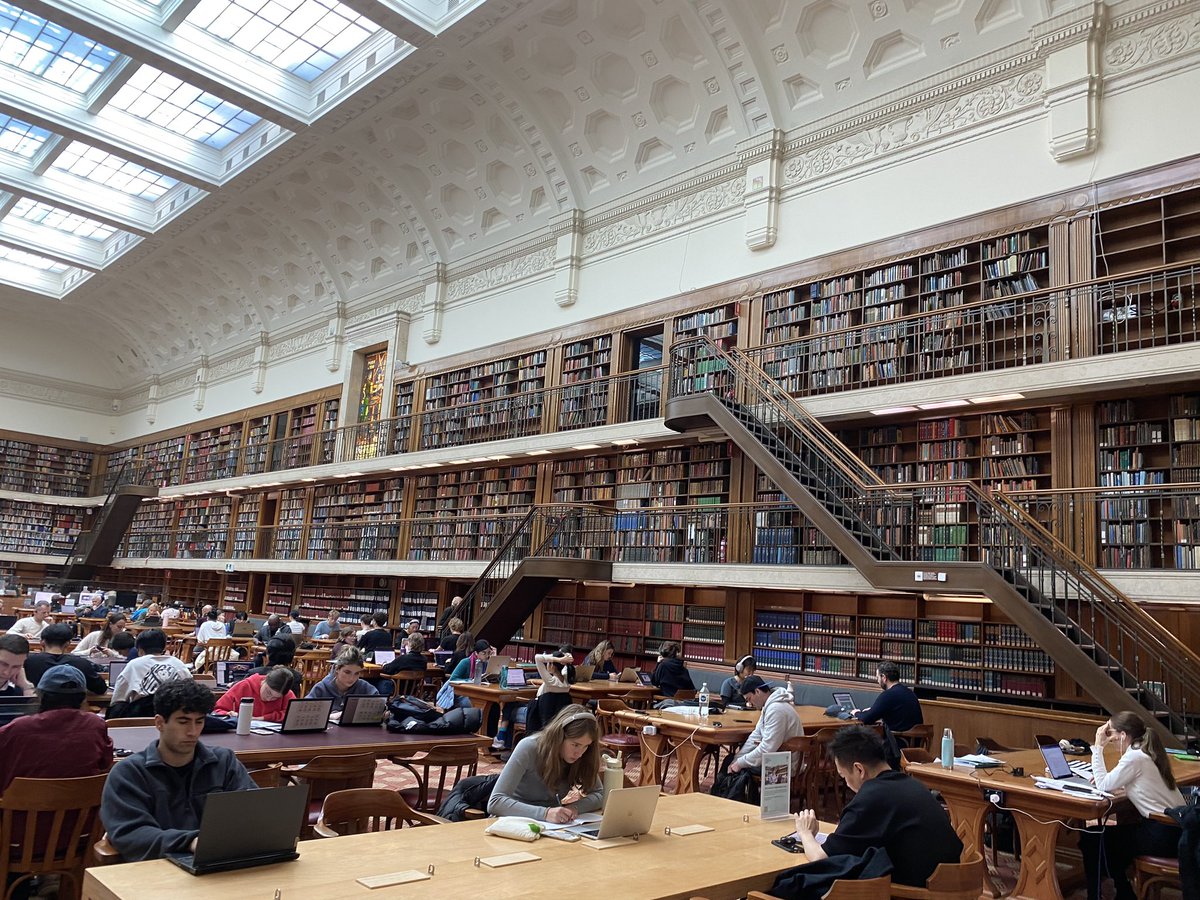 I visited the Sydney State Library today &amp; was reminded what a wonderful free resource it is for so many. 🤩