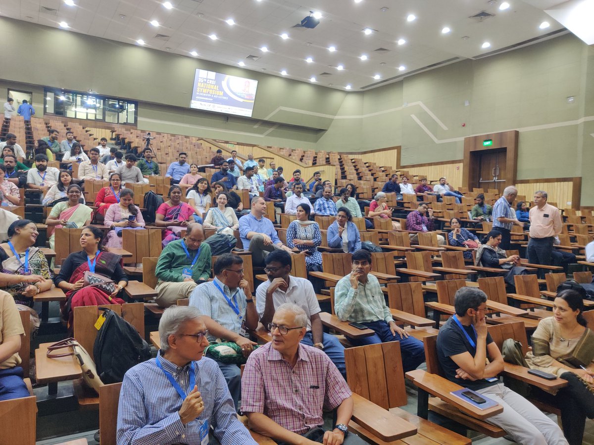 Chemical Research Society of India (CRSI) (@chemressocindia) on Twitter photo The 35th CRSI National Symposium in Chemistry starts in ten minutes. We look forward to two and a half days of exciting chemistry! <a href="/ChemistryIitgn/">Chemistry IITGN</a> <a href="/AmerChemSociety/">American Chemical Society</a> The 35th CRSI National Symposium in Chemistry starts in ten minutes. We look forward to two and a half days of exciting chemistry! <a href="/ChemistryIitgn/">Chemistry IITGN</a> <a href="/AmerChemSociety/">American Chemical Society</a>