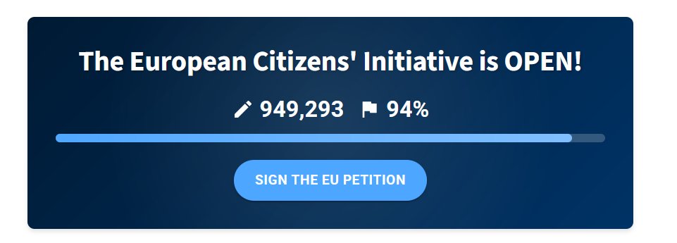 It's close now!! 94% !! Keep pushing everyone!!! ✨✨✨