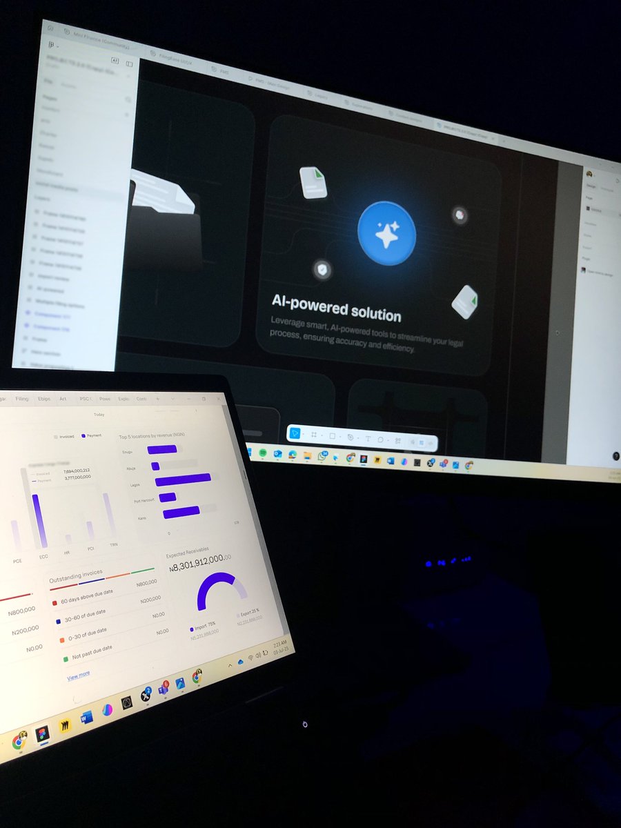 uix_mo's tweet image. The past 6 months, Iβve worked on more than 10 projects across various niches:
β’SaaS, lots of it (HRM, CRM, invoicing etc)
β’Property management
β’AI
β’Legal-tech
β’Fintech
β’Dashboards