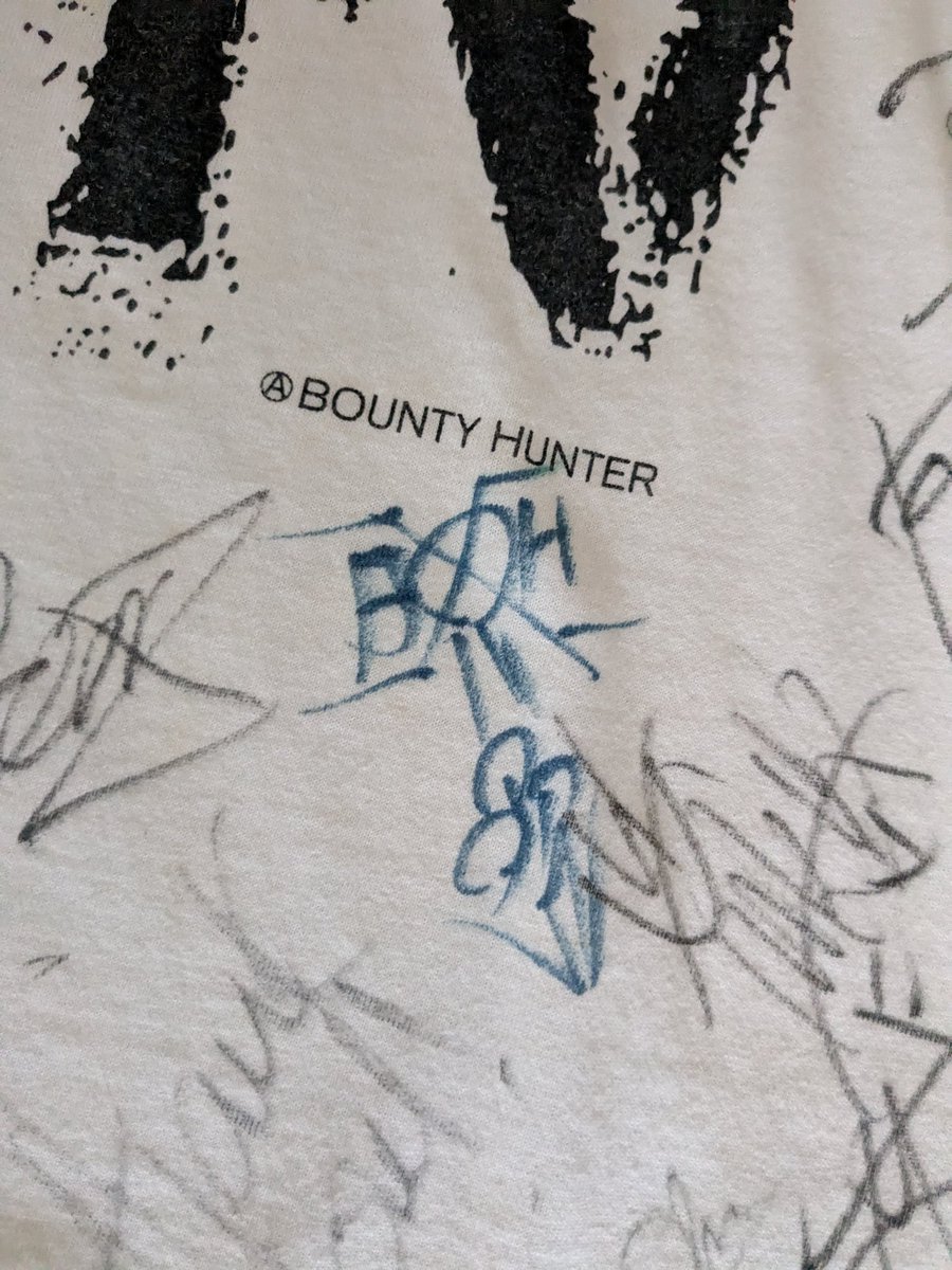 探し物してたら……
無くしてしまったと思っていた
お宝出て来ました。

#PUNKROCKTV
#BOUNTYHUNTER
#スペースシャワーTV