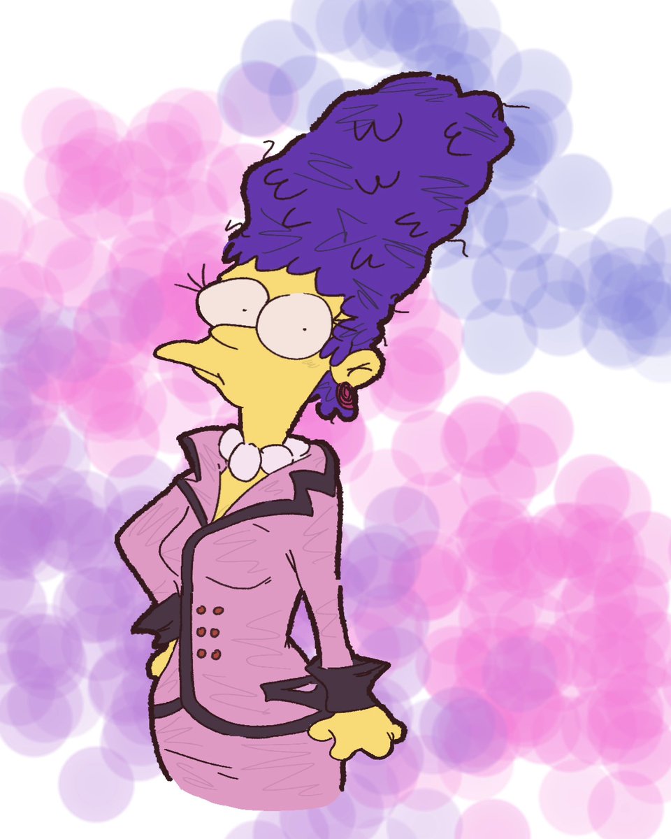 when marge had that shit on