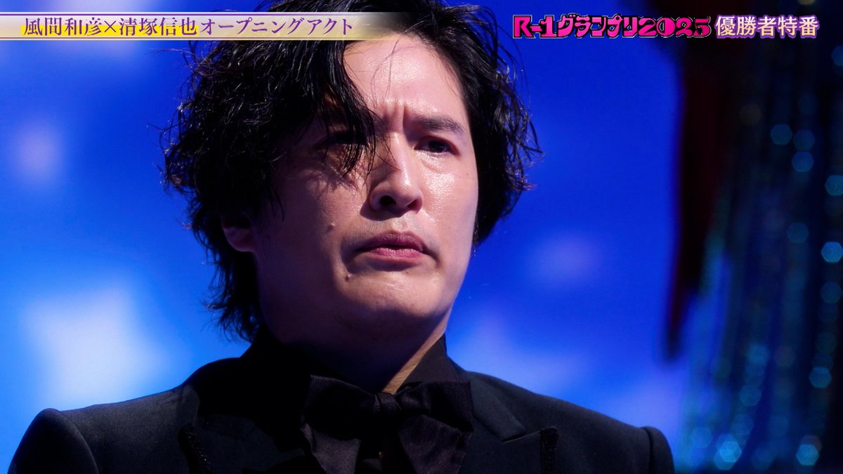 R1GRANDPRIX's tweet image. #R1優勝者特番
『歌い続けて42年 風間和彦1時間SP』
 
#清塚信也 さんとコラボの #辛い食べ物節 から
番組スタート✨

TVer配信は7（月）23:59まで！
tver.jp/episodes/epjvs…