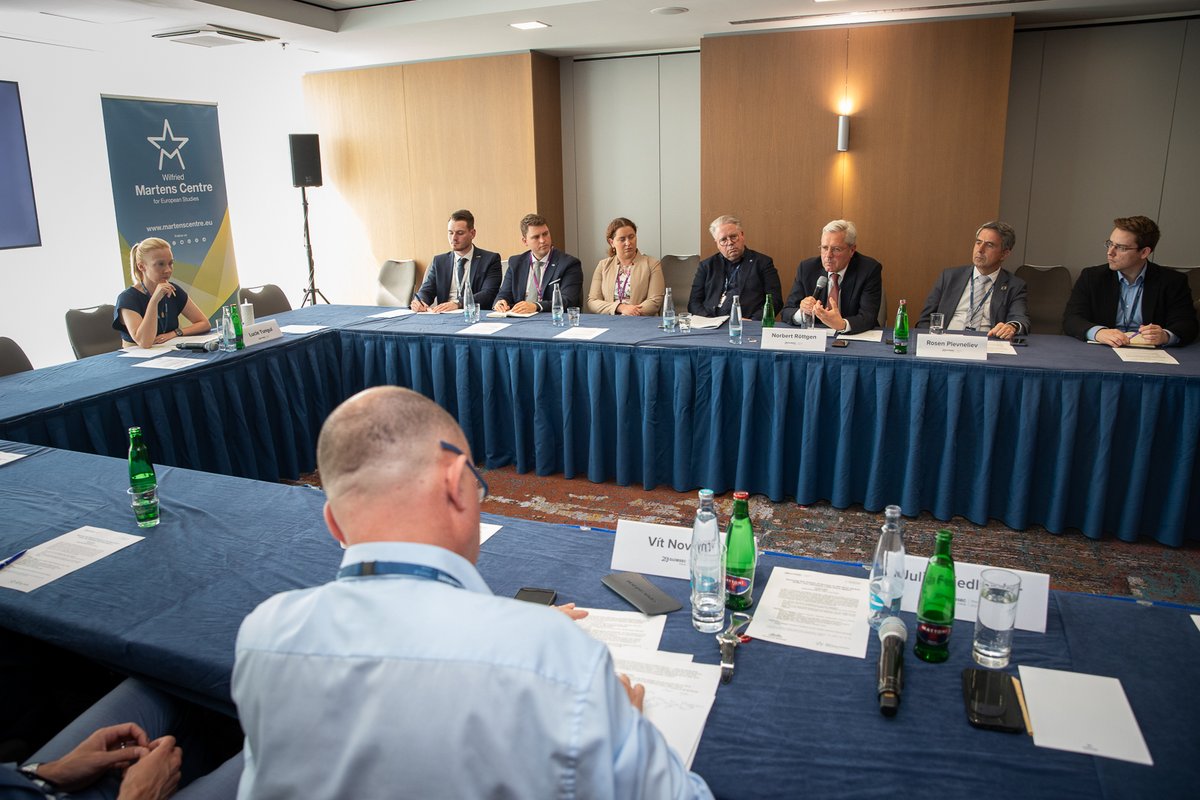 GLOBSEC's tweet image. At #GLOBSEC2025, securing the future of Europe in the new global order and the place of German leadership was also addressed.
From external and domestic security threats to economic pressures, migration dilemmas and reinventing transatlantic relations, the message was clear:…