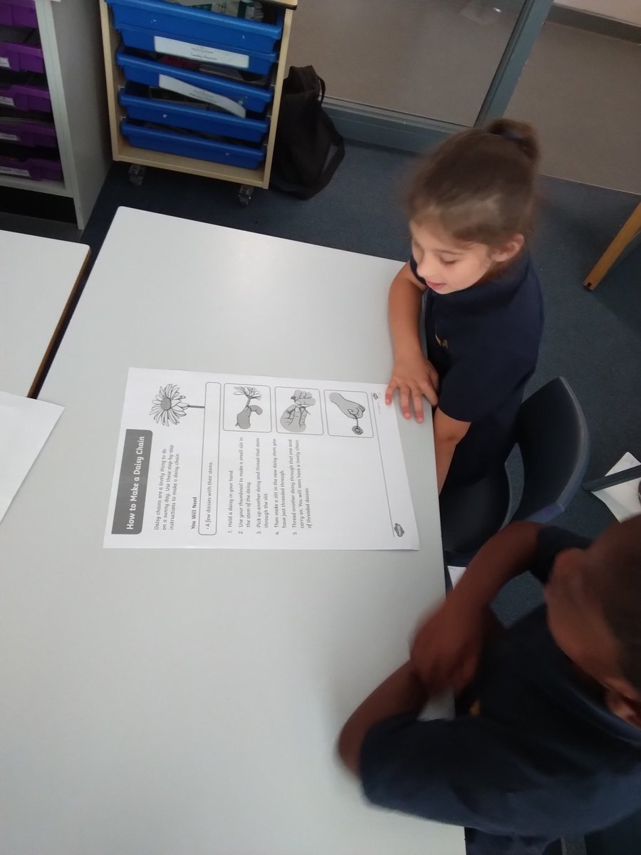 In Year 1 English we're looking at instructions. We've become detectives and are looking to discover what the features are of instructions! 🕵🏼‍♀️🔍
