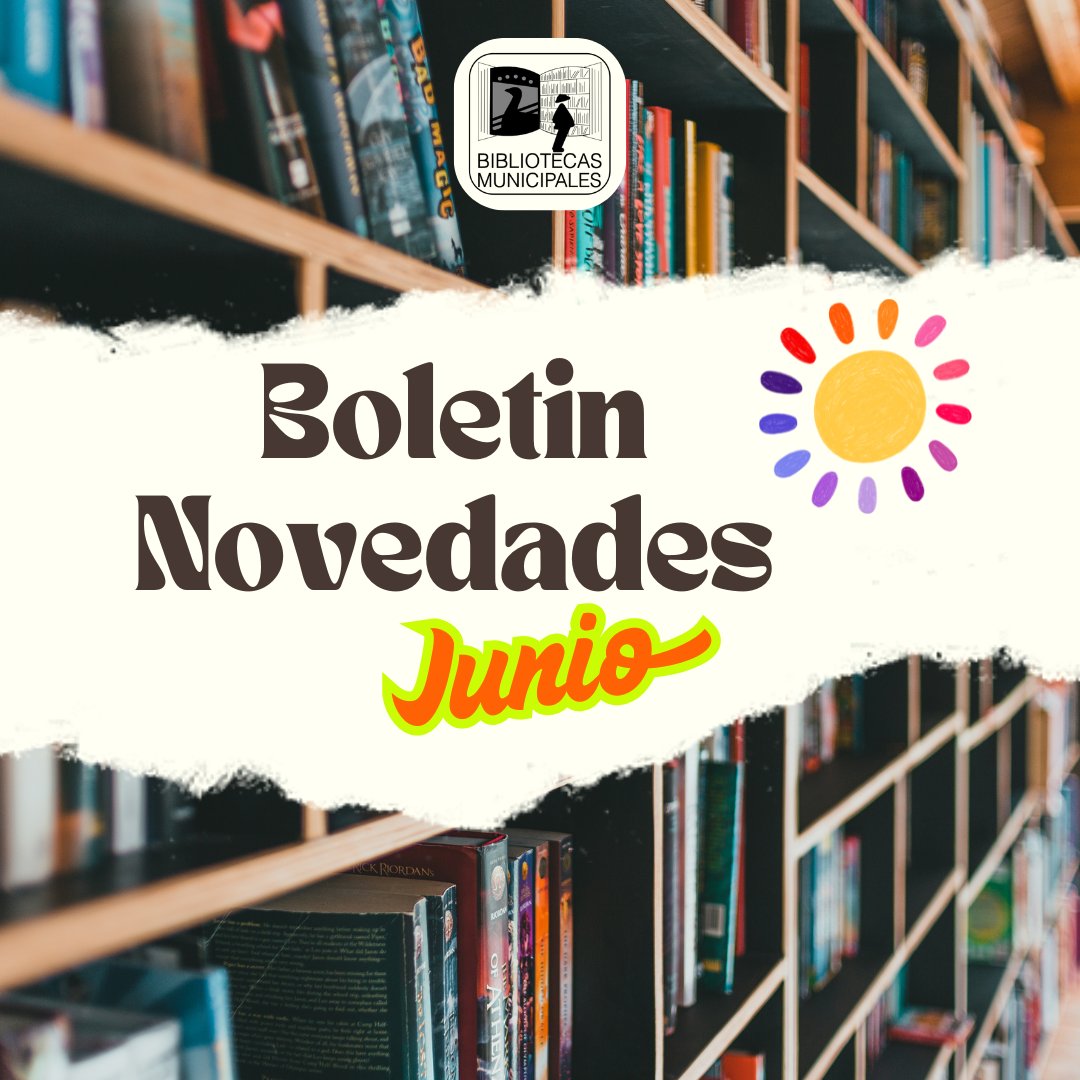 Bibliotecas Parla (@biblioparla) on Twitter photo Ya están disponibles los boletines con las novedades de junio.
Para consultarlos podéis acceder a través de cualquiera de estos enlaces:
bibliotecaspublicas.es/parla/Servicio…
ayuntamientoparla.es/servicios/cult…
#ParlaEsCultura
<a href="/CulturaParla/">ParlaEsCultura</a> Ya están disponibles los boletines con las novedades de junio.
Para consultarlos podéis acceder a través de cualquiera de estos enlaces:
bibliotecaspublicas.es/parla/Servicio…
ayuntamientoparla.es/servicios/cult…
#ParlaEsCultura
<a href="/CulturaParla/">ParlaEsCultura</a>