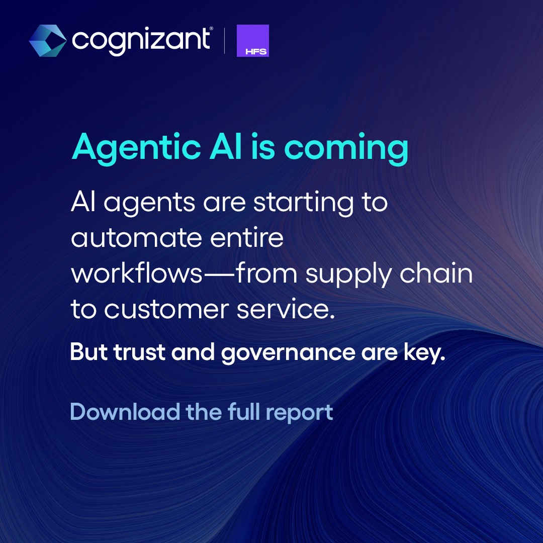 Scaling AI takes structure, not luck.

The top 15% of consumer goods firms share:

✅ AI governance
✅ Agile funding
✅ Biz unit ownership
✅ Agentic AI roadmaps

Join the 15% Club → cogniz.at/44eHFXw

#AIatScale #ConsumerGoods #Cognizant
