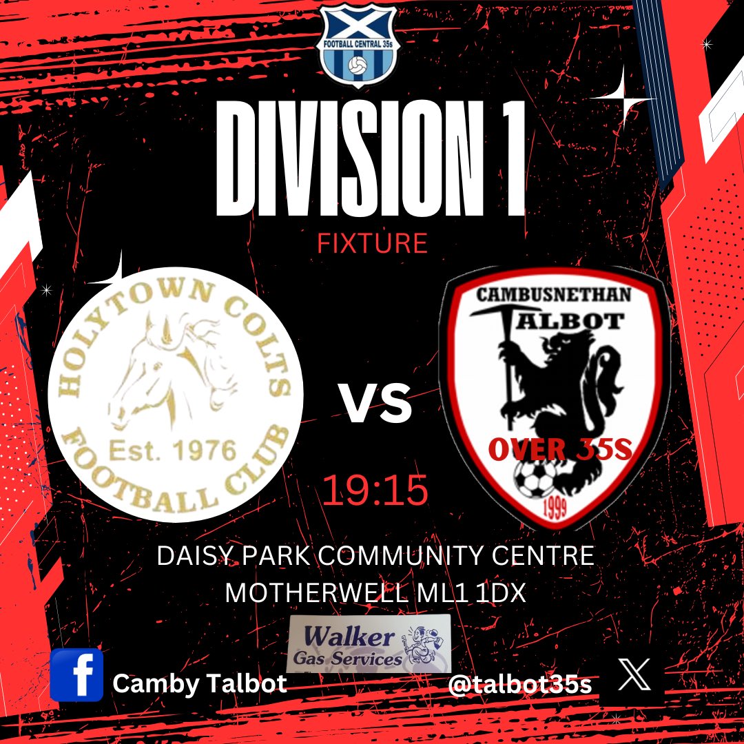 🔴⚫️🏆 LEAGUE FIXTURE 🏆⚫️🔴

Away fixture tomorrow night in the league as we look for another win to keep pressure on both teams above us  

6:15 meet for everyone 
<a href="/scottish_aff/">AmateurFixturesResultsSCO</a> <a href="/centregions35s/">Football Central 35s</a>