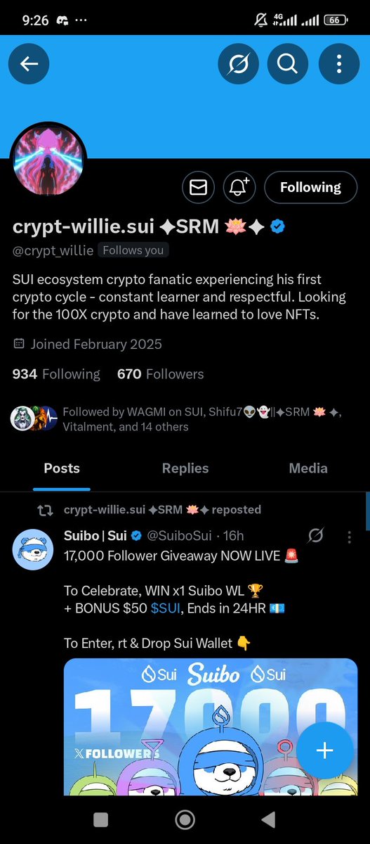 Mrnyc002's tweet photo. @SuiRewardsMe @crypt_willie @Axcoweb Let’s gooo! 🔥 Becoming a Suitizen is more than just holding an NFT—it’s joining a movement powered by the LOTUS FORCE! 💪 Big love to the team for always showing up for the community.
#LFG🚀🚀🚀
@Afomiatsige
@Firisho27
@Xboii002
#Suitizens #LOTUSForce https://t.co/Zao8n1OgQ9