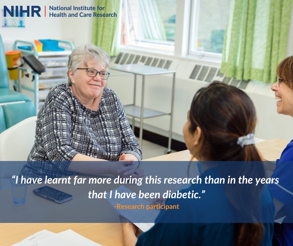crdc_ln's tweet image. Taking part in #clinicalresearch with us can benefit you in many ways.

A recent participant said: “I have learnt far more during this research than in the years that I have been diabetic.”

Contact us to learn about research opportunities at: CRDCLeics&amp;amp;Northants@uhl-tr.nhs.uk