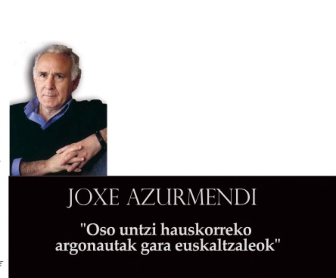 Joxe Azurmendi hil da.

Euskal pentsamendu modernoan ezinbestekoa izan dugu, eta eskerrak besterik ezin ditugu eman, izan ere, handia eta ordainezina da utzi diguna. Horren guztiaren jakitun, Hegats monografikoa argitaratu genuen eta eskuragarri ipini: idazleak.eus/eu/aldizkariak…
