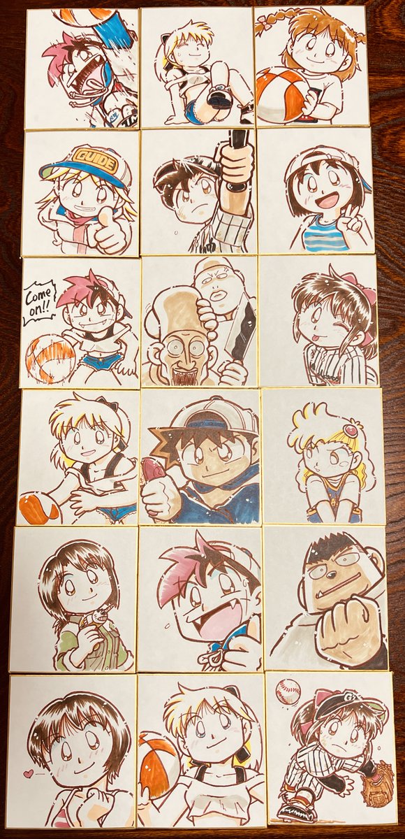 【 #JapanComicArtExpo 】 7/5,6 東京都立産業貿易センター浜松町館で開催されるジャパコミ出展します!
ミニカラー色紙はこれ以外にも数十枚すべて手描き!
#DANDANだんく と #釣りどれん のプリズムシールもあるよ! B15ブース来てね
#ジャパコミ #ジャパコミ2025
https://t.co/6t3xlZRKj4
