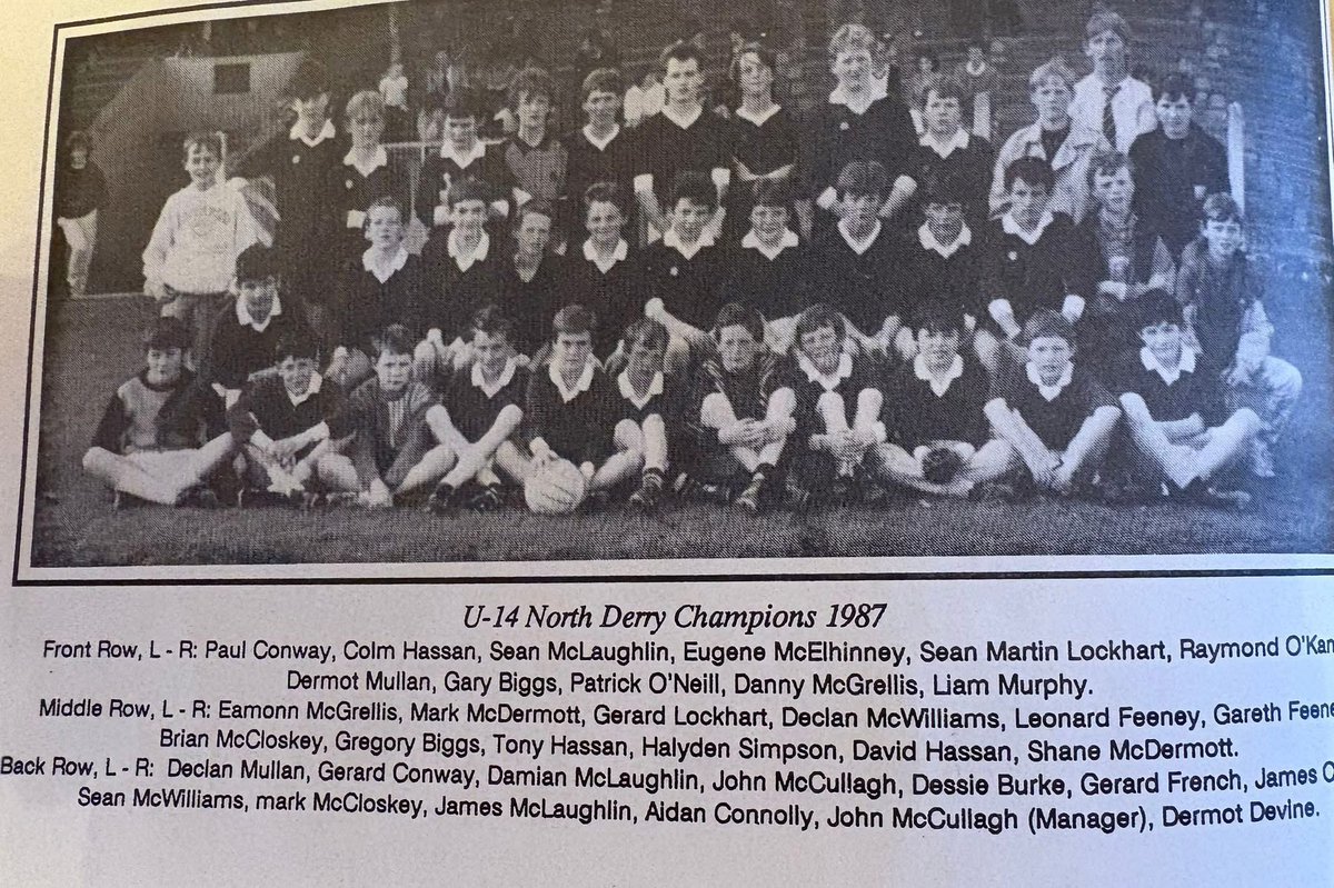 Beannchar CLG (@banaghergac) on Twitter photo Everyone <a href="/BanagherGAC/">Beannchar CLG</a> sends their deepest sympathy to the Lockhart Family on the sad passing of Gerard , our former player . We extend our sympathy to his parents Suzy & Andy , brother Sean Marty ( former player & coach ) sisters Andrea & Mary Teresa at this sad time
🙏💙🇶🇦
⬇️⬇️ Everyone <a href="/BanagherGAC/">Beannchar CLG</a> sends their deepest sympathy to the Lockhart Family on the sad passing of Gerard , our former player . We extend our sympathy to his parents Suzy & Andy , brother Sean Marty ( former player & coach ) sisters Andrea & Mary Teresa at this sad time
🙏💙🇶🇦
⬇️⬇️