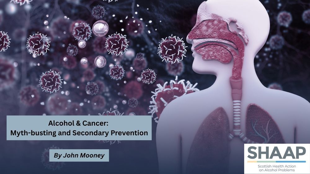🔊In our latest blog, John Mooney, Consultant in Public Health, discusses the links between alcohol and cancer at a population level and makes a case for incorporating behaviour risk profiling in relation to alcohol alongside screening targeting messaging.
shaap.org.uk/alcohol-cancer…