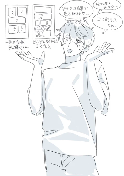 漫画、読めるのに描けない、、妄想出力したいよ僕だって…!
挫折ポインティが多すぎる 