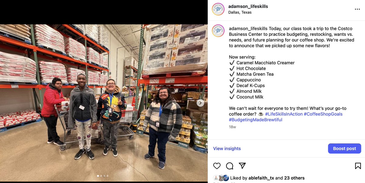 HappyLilLilacs's tweet image. I don’t teach from a textbook.
I teach students with disabilities, ages 18–22, in their final years before they age out of the public school system.
They’re no longer just learning — they’re preparing to lose the protections of entitlement under public education and enter a…