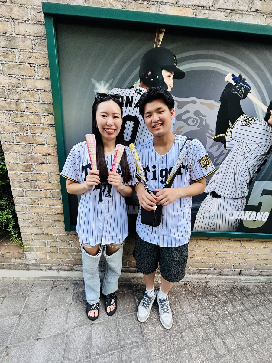 本日のTORAコーデご紹介🐯 皆さんレプリカユニフォームを着て応援の