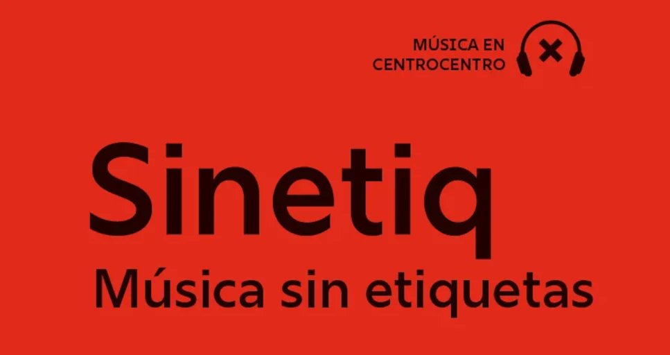 Infinitos proyectos de música de fusión... 🎶
«#Sinetiq. Música sin etiquetas» en <a href="/centrocentro/">CentroCentro</a> 👉 bit.ly/44e4VF5
#Cultura #Música