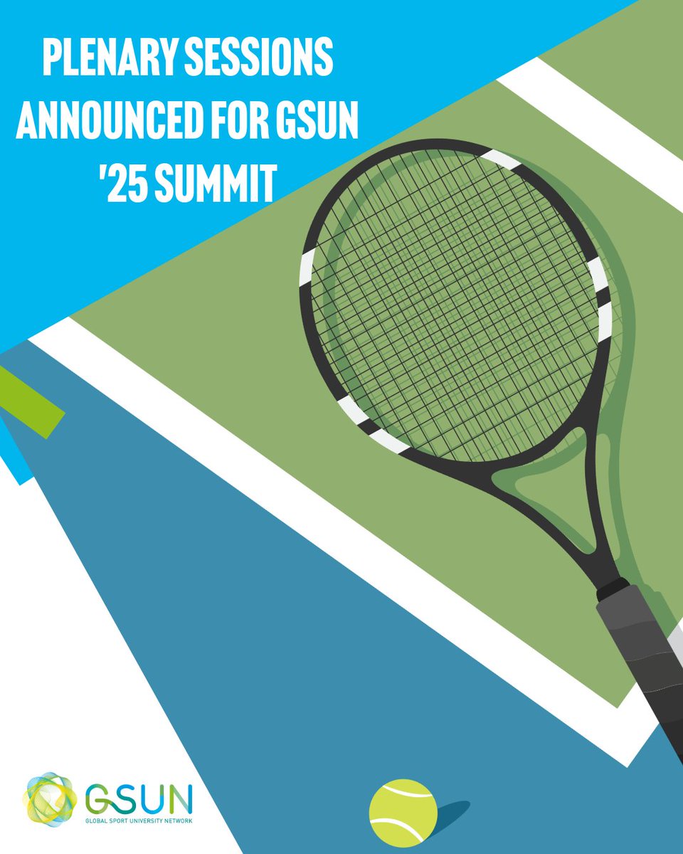 GSUN '25 Summit is excited to announce the following plenary at the annual summit on September 11-12, 2025 at the University of Queensland in Brisbane,!

🏃 Championing Change: How Athletes can Drive Impact in Society 🏃‍♂️ 

Tickets available NOW 🚨 at 
gsun.org