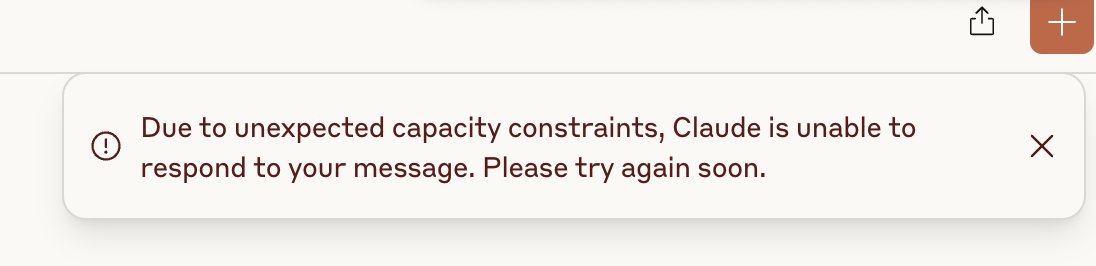 SOS <a href="/DarioAmodei/">Dario Amodei</a> <a href="/DanielaAmodei/">Daniela Amodei</a> <a href="/AnthropicAI/">Anthropic</a> 
i'm now officially ...

ClaudeLess
adjective - urgent
US 🔊 / ˈkluː.ləs/🔕