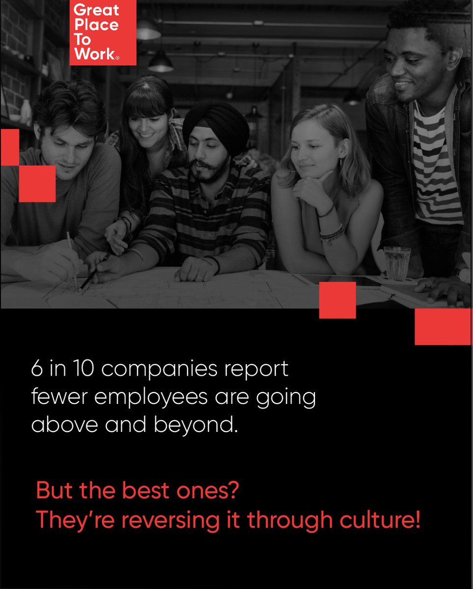 Is discretionary effort disappearing? Our India’s Best Companies to Work For 2025 report reveals a growing trend:

6 in 10 companies report fewer employees going above and beyond.

But not all. Best Workplaces are turning the tide - with cultures built on trust, clarity, and