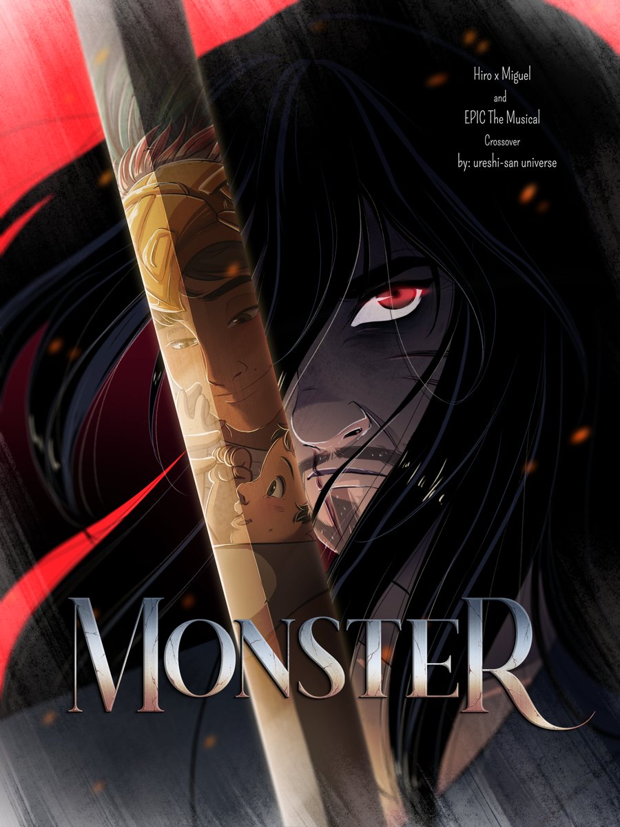 ureshi_universe's tweet photo. "MONSTER" a Higuel x EPIC the musical AU #Higuel
La humanidad arruinó a su familia con ideas erróneas, dejando todo aquello que ama para dar fin a lo que creía era incorrecto por los Dioses.
Un viaje de descubrimiento abrirá sus ojos, pero, ¿a que costó? (+) https://t.co/EranNGEeqK