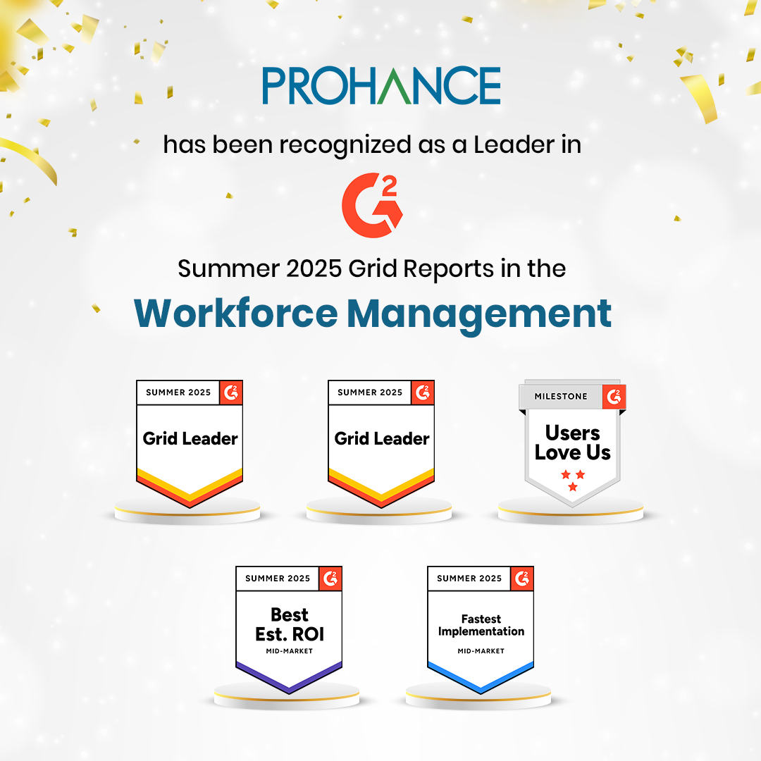 We’re proud to be named a Leader in G2’s Summer 2025 Grid Reports across Workforce Management and more.
This recognition is powered by real users, real results, and real trust.
#G2Leader #FutureOfWork #ProHance #DigitalOps