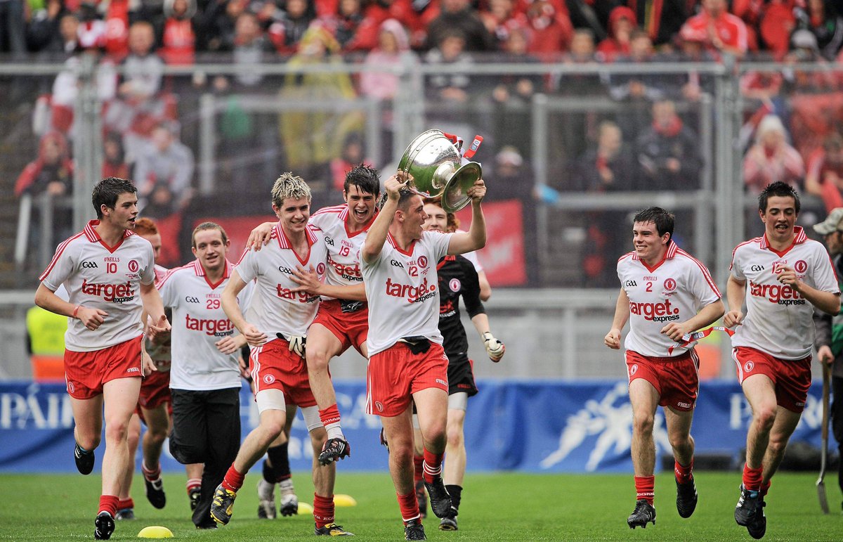 Gaelic_Life's tweet photo. It's #ThrowbackThursday to 2010 and look at @TyroneGAALive's last All-Ireland minor success https://t.co/Hn289cRQD4