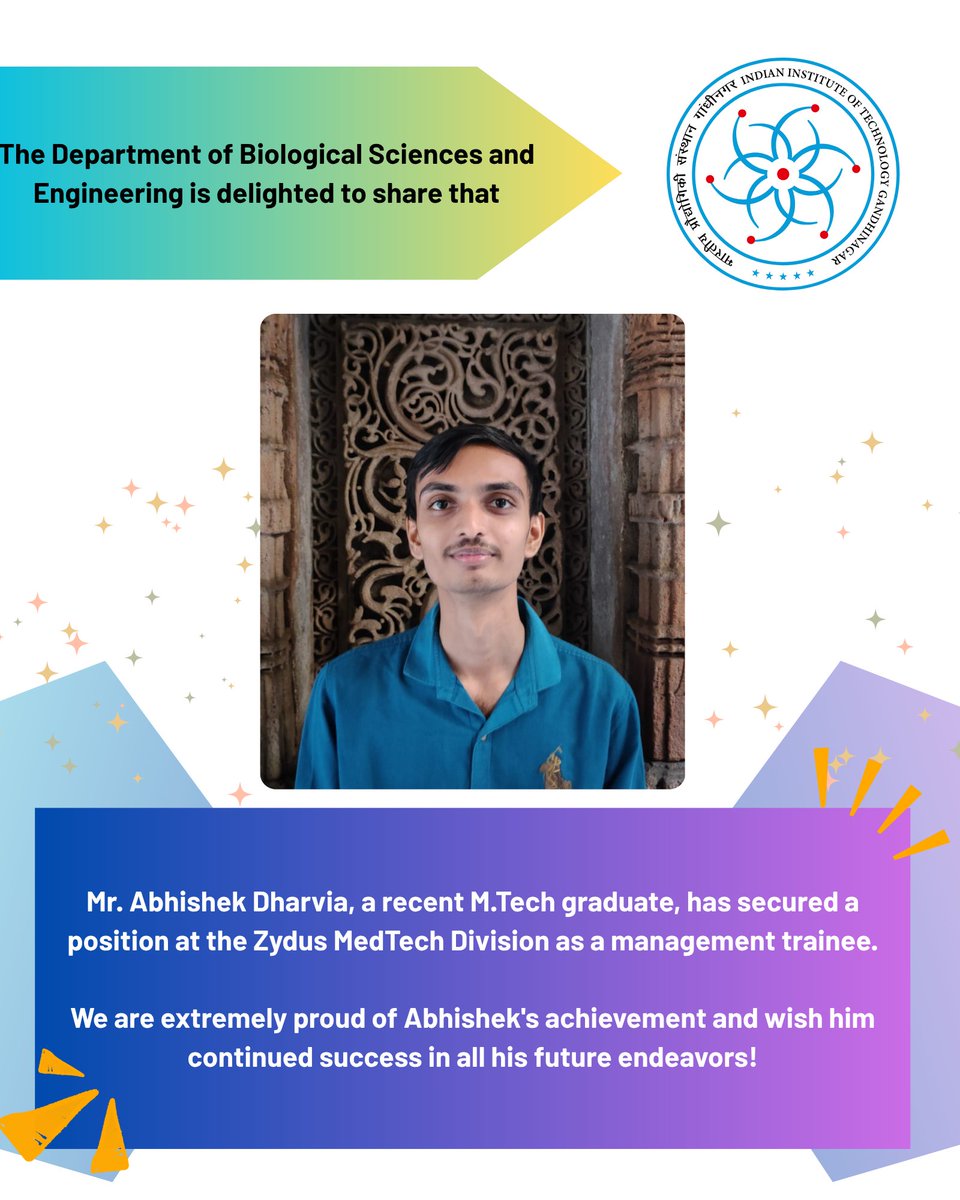 Biological Sciences and Engineering, IITGN tweet media
